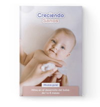 Portada de la guía sobre el desarrollo infantil (De 1 a 4 meses)