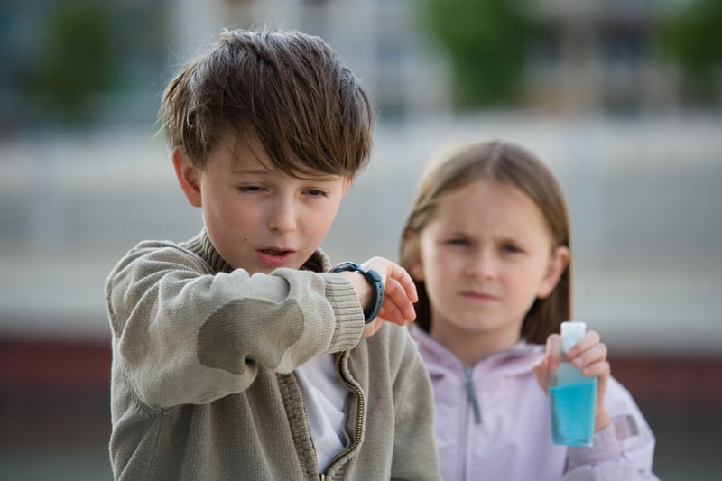 mocos y las flemas de los niños